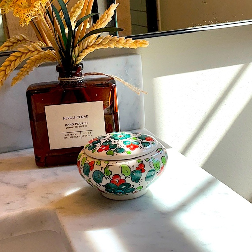 Vintage trinket jar